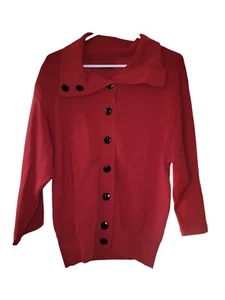 Adrienne Vittadini Pullover Rot Gr. Large - Bild 1 von 4