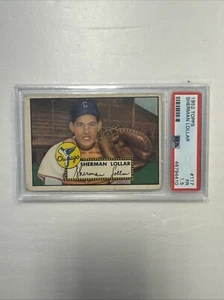 1952 Topps Card #117 Sherman Lollar PSA 1.5 Chicago White Sox  - Picture 1 of 3