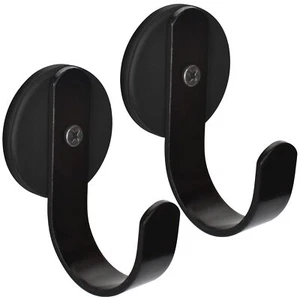 2 Pack Magnetic Wreath Metal Hanger Hooks for Steel Metal Doors Surfaces - Picture 1 of 7