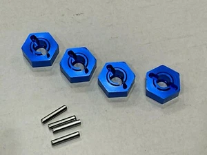 Adaptador hexagonal/buje de 14 mm para ARRMA SENTON VORTEKS 3s 4x4 azul  - Imagen 1 de 2
