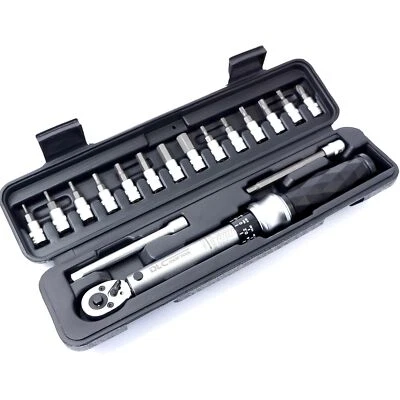 DLC Diamond Torque Wrench 1/4" 1-25Nm / 8.9-221 Inch-lb Reversible Drive Gauge - Image 1 of 4