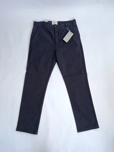 Pantalone uomo folk moleskin chino antracite taglio dritto 5 tasche cotone - Foto 1 di 9