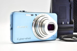 ⏯️[Near Mint] SONY Cyber shot DSC-WX50 16.2MP Blue Digital Camera Japanese only - Picture 1 of 17