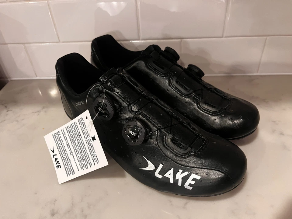 ZAPATOS DE CICLISMO LAKE CX332 NEGROS 44.5 NUEVOS SIN CAJA Foto 1 de 4