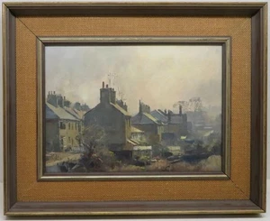 TREVOR CHAMBERLAIN ROI (1933-) original impressionist Oil Painting HERTFORDSHIRE - Picture 1 of 5