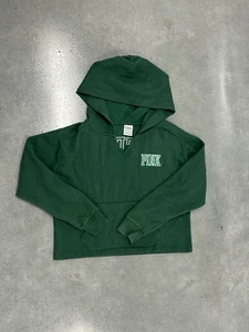 PINK Victoria’s Secret Green Hoodie Sweatshirt Love Pink Logo XS - Bild 1 von 5