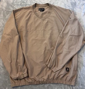 Herren Large FootJoy Performance Pullover Windbreaker Golfjacke - Top! - Bild 1 von 6