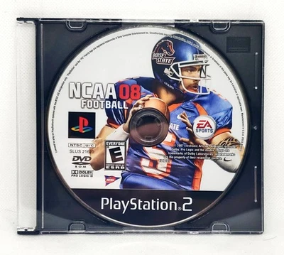 NCAA 08 Football PS2 Game Disc Tested & Working Fast Tracked Shipping - Image 1 of 2