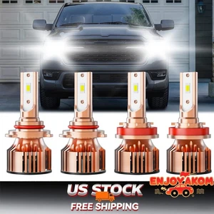 For Dodge Ram 1500 2500 3500 2009-2023 CSP LED Headlight High Low Beam Bulbs Kit - Bild 1 von 11