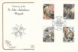 St John Ambulance GB Cotswold FDC Hyde Park London SW1 1987 (151516) - Picture 1 of 1
