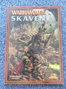 SKAVEN ARMY BOOK PB 2009 GOOD USED C 7TH ED GAMES WORKSHOP WARHAMMER FANTASY WFB - Picture 1 of 5