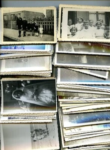 Frankreich Volk Kinder Portraits 180 Schnappschüsse Amateurfotos Lot 1930 - 1950 - Bild 1 von 3