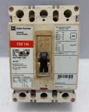 Cutler Hammer FDB 14k Industrial Circuit Breaker 30A 3Pole 600VAC FDB030V