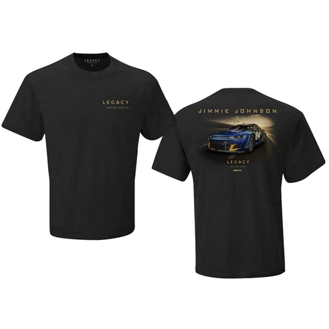 Jimmie Johnson 2023 Carvana Horsepower T-Shirt Black Cover