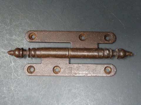 Loutre Sedan Paumelle Antique Cabinet Wrought Iron Hinge Cover