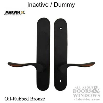 Marvin Inactive Door Handle Oil Rubbed Bronze Dummy Handleset For Passive Doors - Image 1 of 4