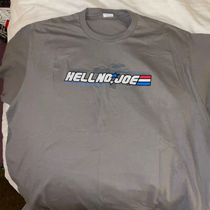 "Hell No, Joe" T-shirt From Natl Assoc for Gun Rights (Gray), 2022 Shot Show 3XL - Picture 1 of 2
