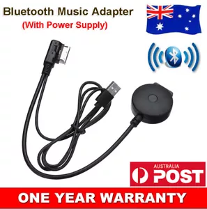 AMI MDI Car Bluetooth Receiver Audio Music Interface Adapter w/ Power For Audi - Picture 1 of 18