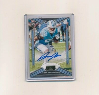 2020 Panini Chronicles Draft Picks Auto Jason Strowbridge Playoff - Image 1 of 2