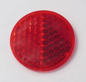 Genuine Lucas NOS 574749 RER2 RER5 RER6 RER7 RER16 RER18 Red Reflector Lens - Picture 1 of 1