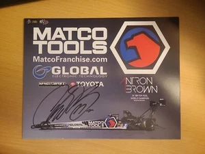 Antron Brown NHRA Hero Card Autographed Signed - Picture 1 of 1