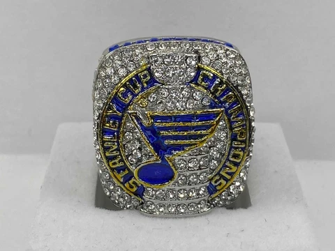 St Louis Blues Stanley Cup Ring 2018 Championship Ring - Ryan O'Reilly - NB Cover