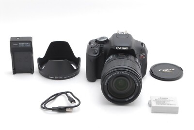 Canon EOS Kiss X3 DSLR Camera Dual EF-S Lenses 18-55mm & 55-250mm