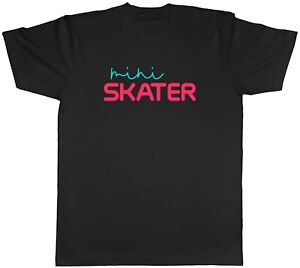 Mini Skater Herren T-Shirt Skateboard Skateboarding Skateboarder Unisex T-Shirt Geschenk