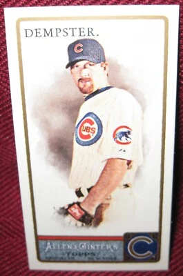 2011 TOPPS ALLEN & GINTER MINI A&G BACK #122 RYAN DEMPSTER NM-MT+ - Image 1 of 2