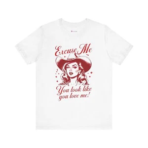 You LOOK like YOU LOVE ME T-Shirt - Bild 1 von 33