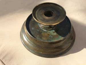 Bougeoir bronze époque XVI ème siècle. Renaissance.Filetage du dessous refait. - Picture 1 of 19