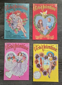 Vicki Valentine # 1 - 4 Complete 1985 Comic Book Set, Renegade Press - Picture 1 of 9