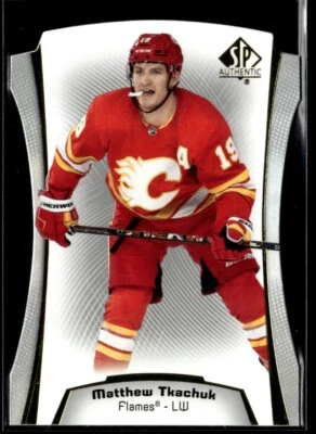 2021-22 Sp authentic die-cut Matthew Tkachuk #DC-12 H4R2K - Image 1 of 2
