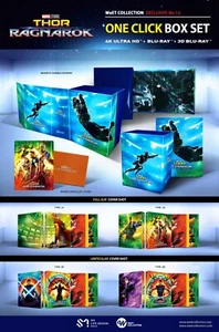 Thor Ragnarok 4K + 3D + 2D Blu-ray SteelBook WeET Sammlung Nr. 12 One Click Box Set - Bild 1 von 5