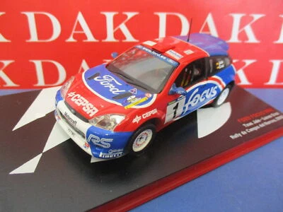 Die cast 1/43 Modellino Auto Ford Focus WRC Rally de Cangas del Narcea 2002 - Immagine 1 di 4