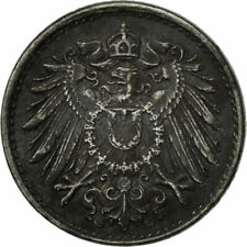 [#467134] Moneta, NIEMCY - IMPERIUM, 5 Pfennig, 1918, VF(30-35), Żelazo, KM:19
