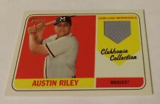 2018 Heritage Minor League Edition Clubhouse Collection Relics Austin Riley MINT