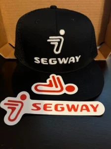 Segway Classics Snapback schwarz Mütze & Aufkleber Set - verstellbare Größe - Bild 1 von 1