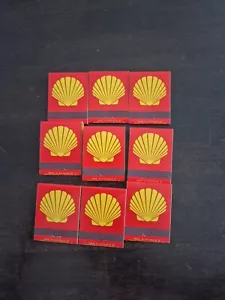 Vintage PETROL Advertising SHELL Match Books Matches X9 Coffs Harbour Roadhouse - Picture 1 of 3