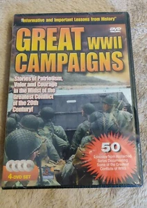 Great WWII Campaigns (DVD, 2007, 4-Disc Set) - Imagen 1 de 7