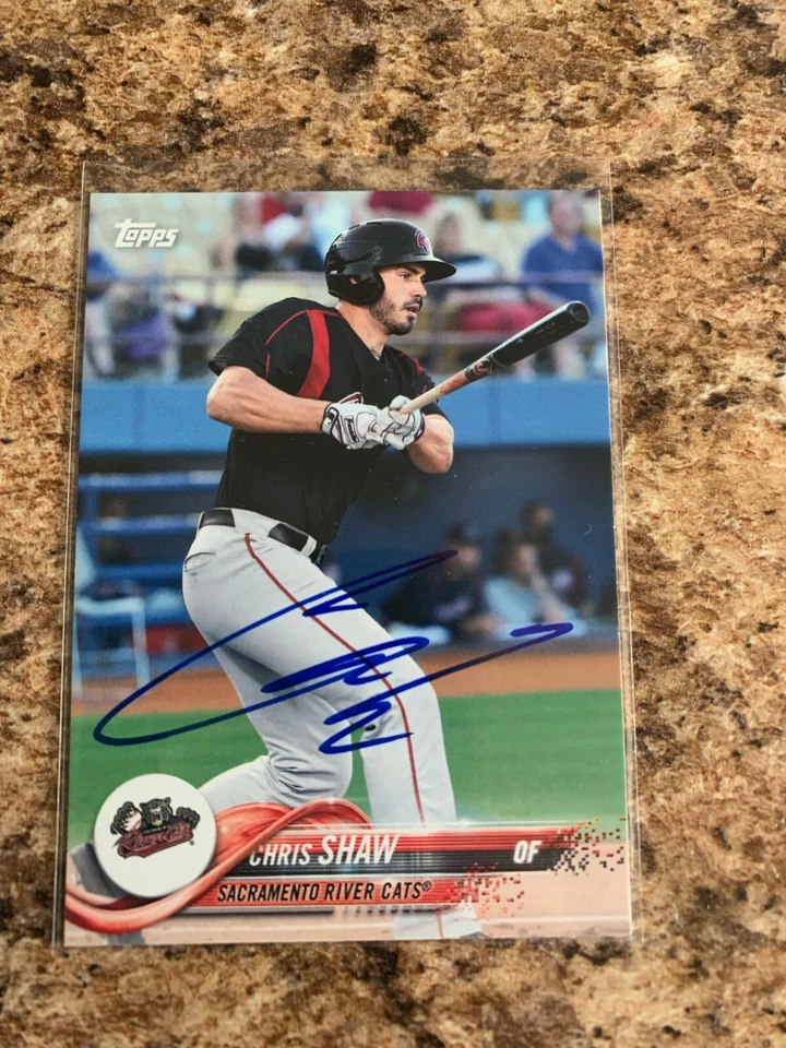 Chris Shaw Signed 2018 Topps Pro Debut San Francisco Giants - Image 1 of 1