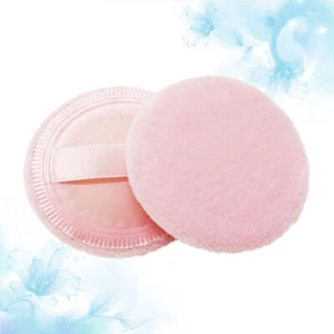 8 Pcs Round Puff Beauty for Powder Foundation Make-up Makeup Cotton - Picture 1 of 11