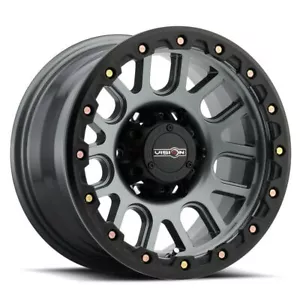 18" Vision Off-Road 111 Nemesis Gunmetal Wheel 18x9 5x150 18mm For Toyota Rim - Picture 1 of 8