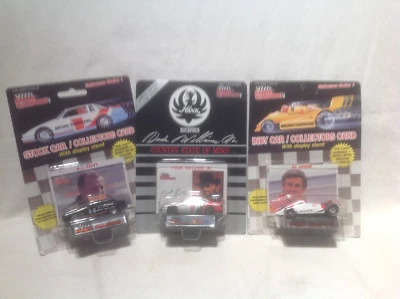 RACING CHAMPIONS DIE CAST-NASCAR-AJ FOYT,HANK WILLIAMS JR/BOCEPHUS,AL UNSER-1:64 - Image 1 of 4
