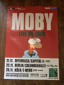"Poster concerto tedesco Moby Live On Tour 23"" X 33""" - Foto 1 di 2