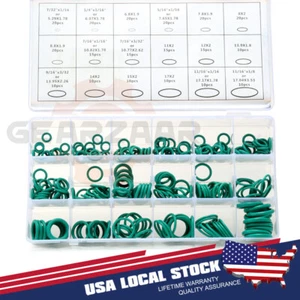 270 Pack 18 Sizes A/C AC System O-Ring Gasket Seals Washer Rapid Seal Repair-Kit - Picture 1 of 11