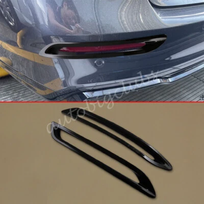 For Honda Accord 11 Gen 2023-2025 Black Rear Fog Light Cover Trims Accessories Foto 1 de 4