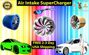 USA Seller Fit For Toyota Air Intake Supercharger Turbo Fan for TRD Motor Kit GT - Picture 1 of 6