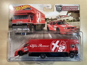 Hot wheels neu Team Transport Alfa Romeo 155 V6 Ti + Fleet Flyer auf Real Riders - Bild 1 von 8