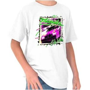 Cool Days of Thunder Cole Trickle Race Track Boys Graphic Tees Youth T Shirts - Picture 1 of 7